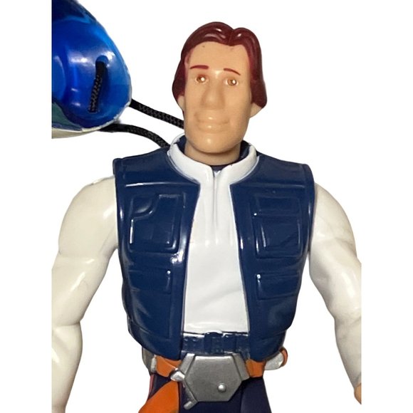 Hasbro 2005 Han Solo Star Wars Jedi Force Figure, Playskool Heroes, Chunky, 6 IN - Picture 3 of 12
